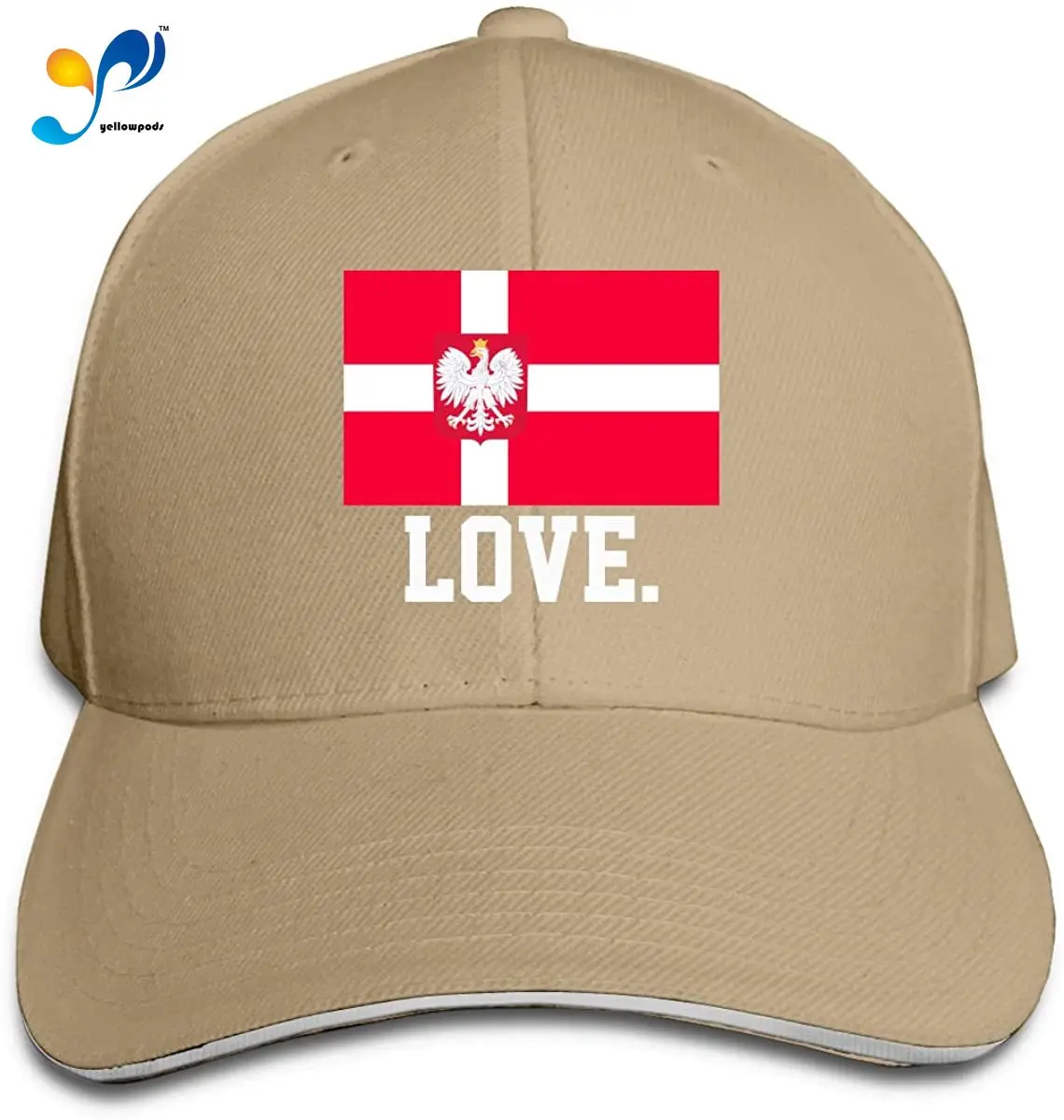 

Flag Of Poland Men Cotton Classic Baseball Cap Adjustable Size