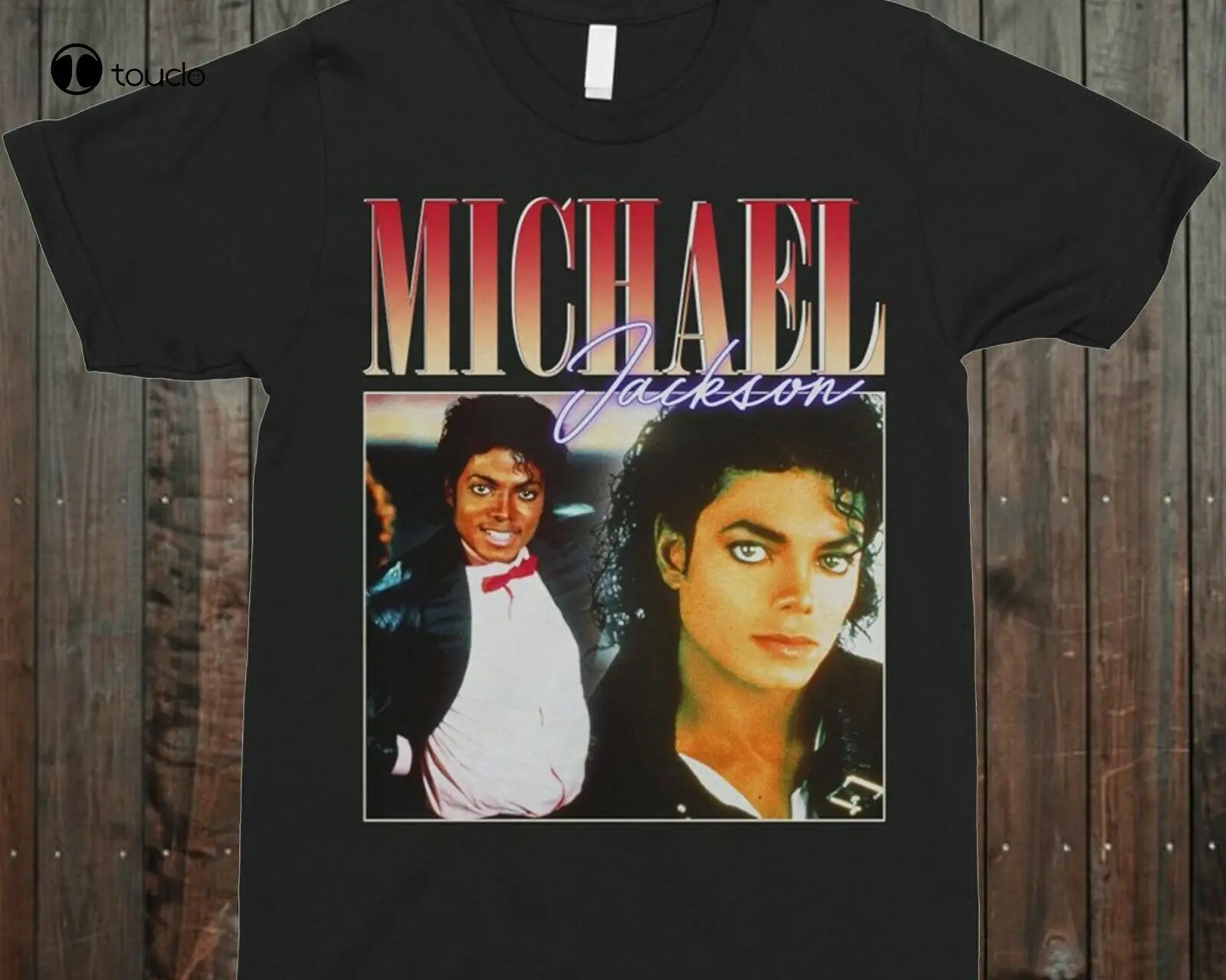 

Michael Jackson 90S Crewneck Vintage T-Shirt Tee Shirt