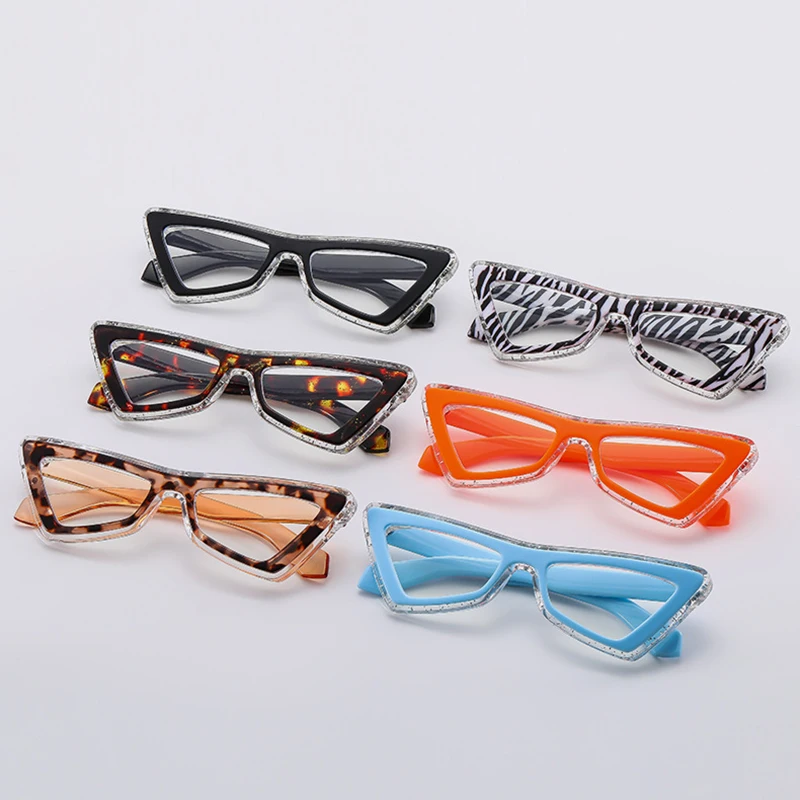 

Солнечные очки в полоску, кошачий глаз, квадратные, очки солнечные женские