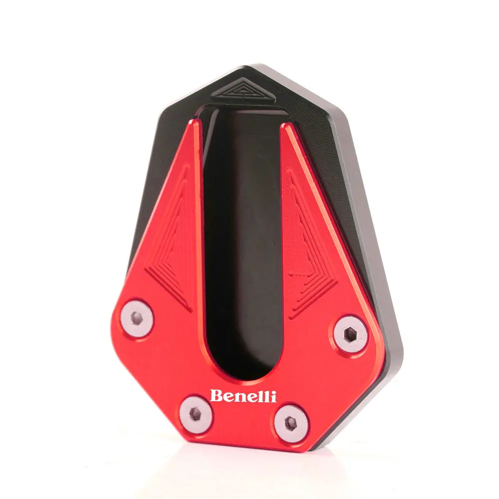 

Motorcycle Accessories Kickstand Sidestand Stand Extension Enlarger Pad for Benelli TRK502 TRK502X TRK 502 502X