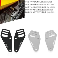 motorcycle passenger peg luggage strap plate set for 890 adventure adv r 2020 2021 790 adventure adv sr 2018 2019 2020 2021
