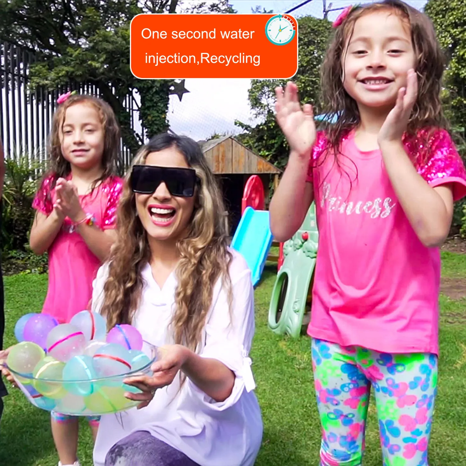 Kids Bubble Ball Balloon Blowing Transparent Bubble Inflatable Ball Games Toys Baby Shower Water Filled Bubble Ball Toy Gifts