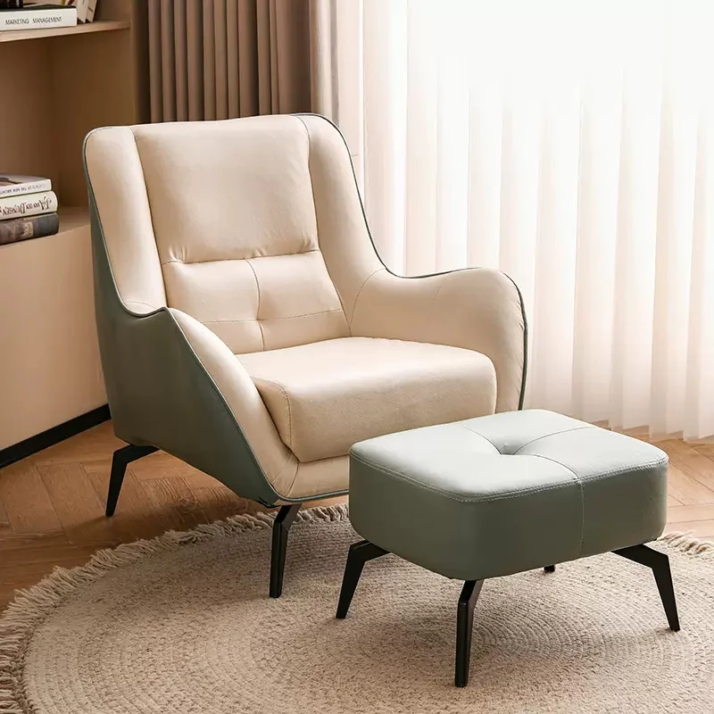 

Nordic Arm Chair Vanity Luxury Ergonomic Soft Sofa Lazy Room Balcony Floor Chair Modern Sillones Para Sala De Estar Home Decor