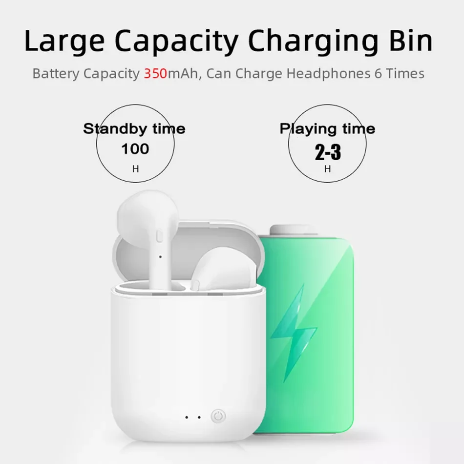 

High quality Mini-2 TWS Wireless Headphones Bluetooth 5.0 Earphones Mini Headset Stereo Earbuds for iPhone xm Huawei sam etc Pho