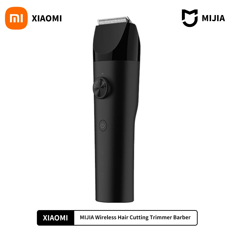 

2022 XIAOMI MIJIA Hair Clippers Wireless Hair Cutting Trimmer Barber Cutter Titanium Alloy Blade Trimer For Men Electric Shaver
