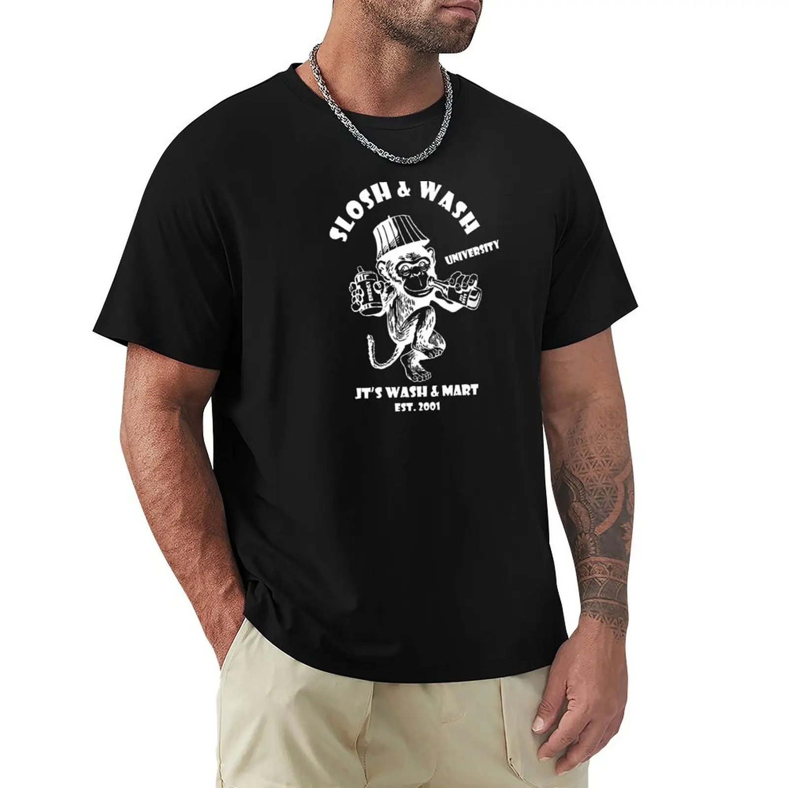 Футболка Slosh and Wash Gear милая одежда винтажная футболка с рисунком футболки аниме