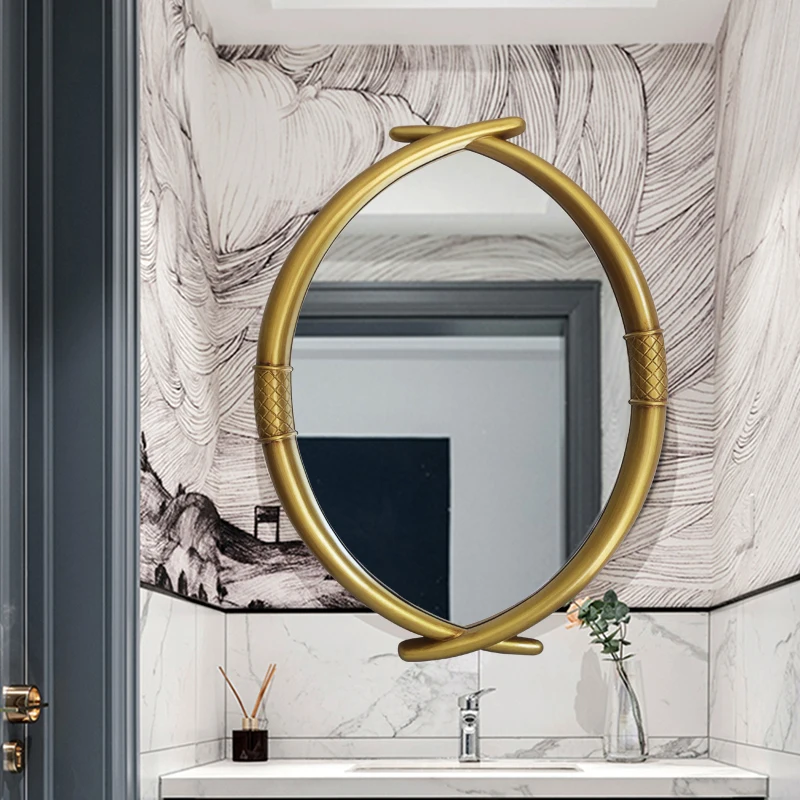 

Large Decorative Mirrors Living Room Makeup Shower Full Body Aesthetic Decorative Mirror Bathroom Deco Salon Decoration Home