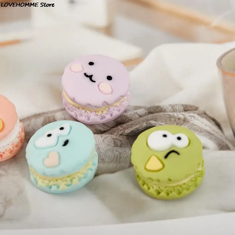 

6 Pcs Fridge Magnet Macaron Food Model Kitchen Decoration Magnetic Sticker