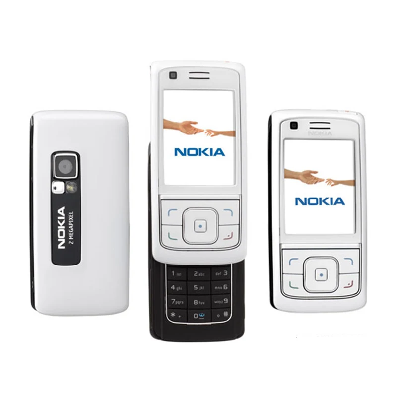 Оригинальный разблокированный Восстановленный телефон Nokia 6288 стандарта GSM