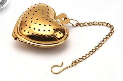 Сетечко для чая сердечком из нержавеющей стали MOONBIFFY вислоухий с сердечком дневничок