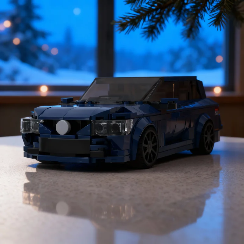 Фото 380 шт. MOC Holden VF Commodore SS-V Redline Wagon City Champions, модель из строительных блоков, рождественский подарок, развивающий конструктор для демонстрации. №1
