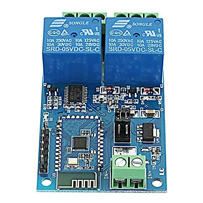 

2-канальный релейный модуль с Bluetooth, 12 В