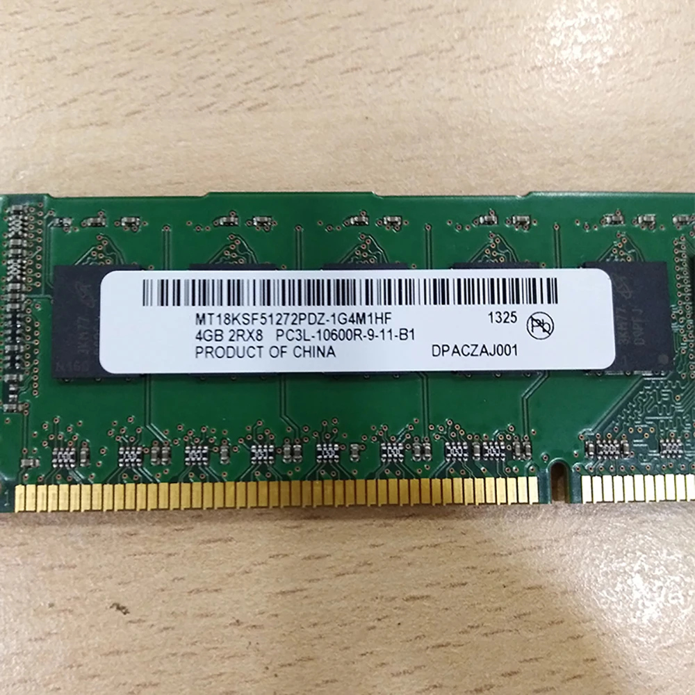

1 PCS For IBM RAM X3200 X3250 M3 3850 X5/4 X3950 X5 49Y1407 49Y1425 47J0146 4GB 2RX8 DDR3 1333 REG Server Memory High Quality