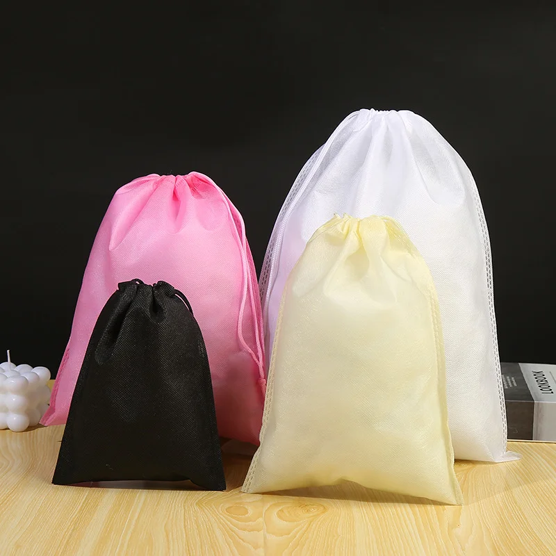 50 шт. нетканая сумка для обуви водонепроницаемая пылезащитная дорожная