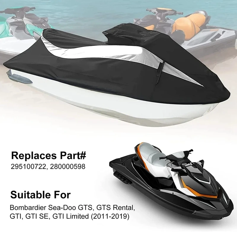 Чехол для прицепного гидроцикла подходит Bombardier SEA-DOO GTS Rental GTI SE 2011-2019 295100722 280000598