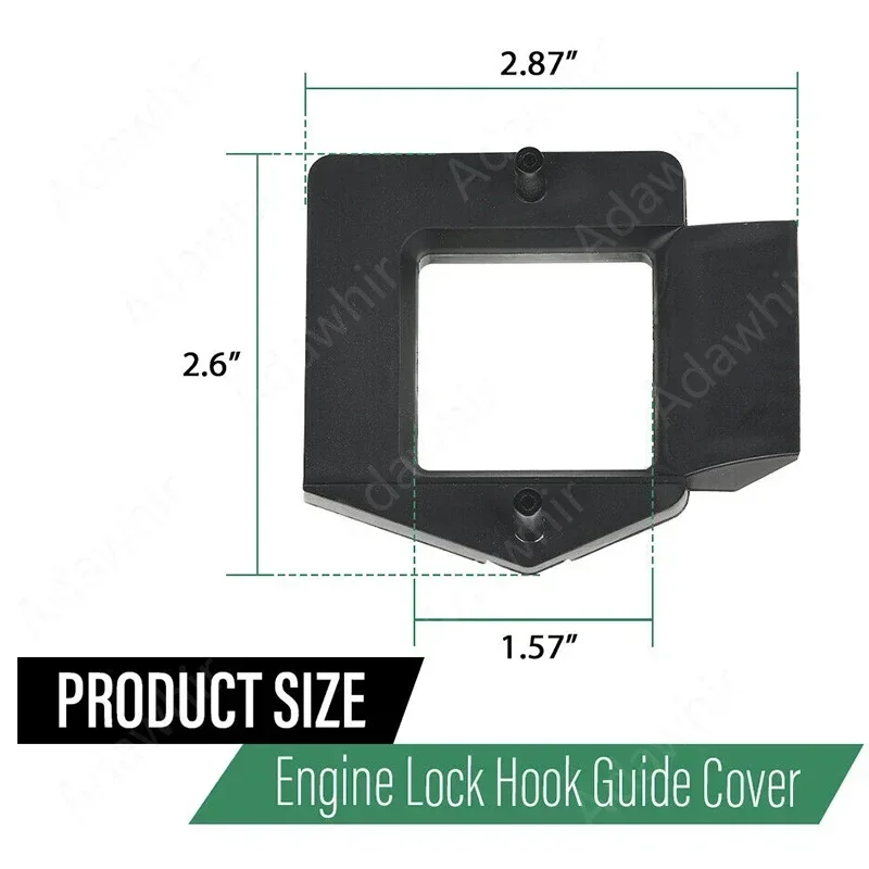Направляющая крышки крюка замка двигателя подходит для Land Rover Range Jaguar XF XFR LR 09-15 гг.