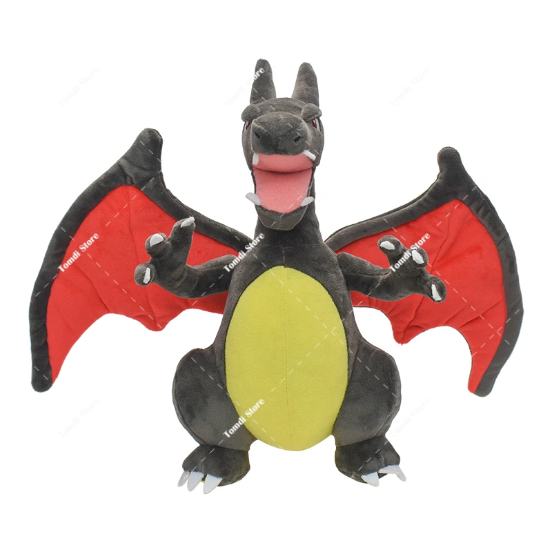 Новинка 2022 24 см блестящие плюшевые игрушки Charizard Покемон Кси Огненный Дракон