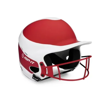 MEIZHI Vision Pro Matte Shimmer Two Tone Softball Batting Helmet, Baseball Batting Helmet with Jaw Guard 6