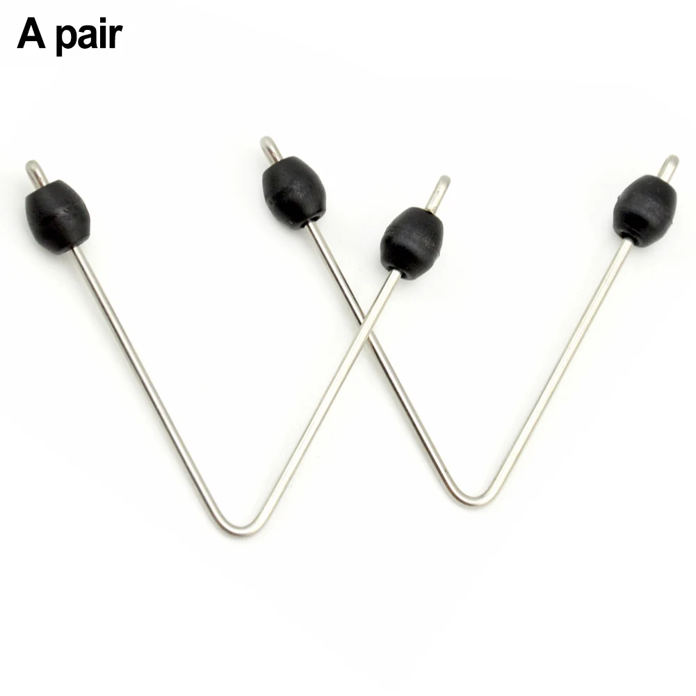 

2pcs Wishbone Speargun Band Sling Stainless Steel V Wishbone 9mm Terminals Ball Fishing Tackle Gear Accessories