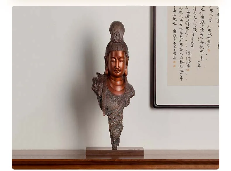 Бронзовая статуя Гуань Инь 60 см