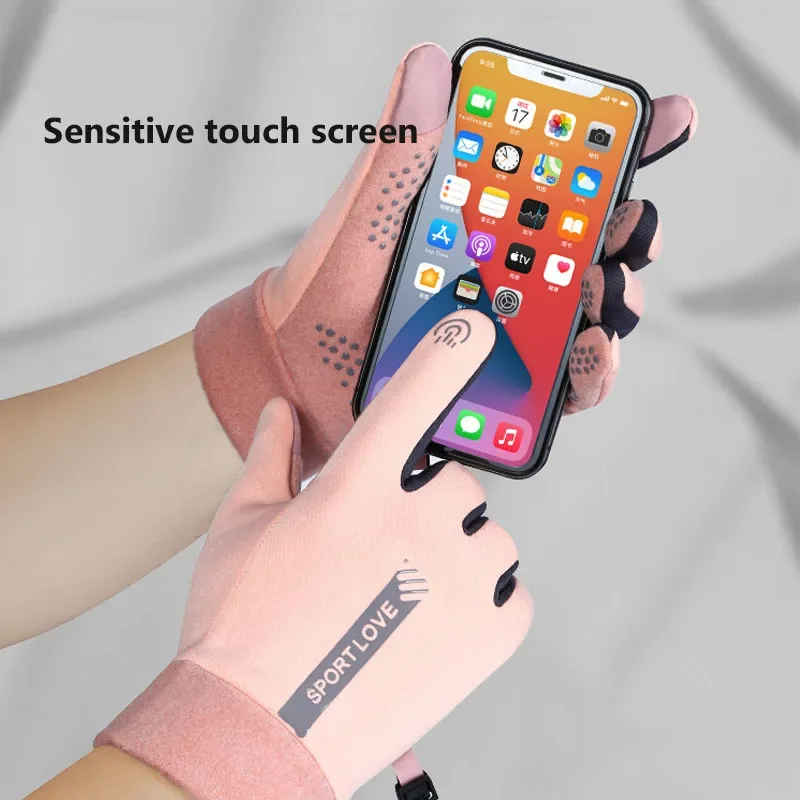 Xiaomi Youpin осенне-зимние теплые велосипедные перчатки водонепроницаемые с