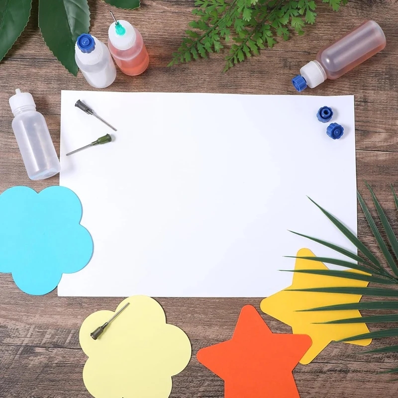 6 шт. бутылки с игольчатым наконечником пластиковая бутылка-капельница емкостью