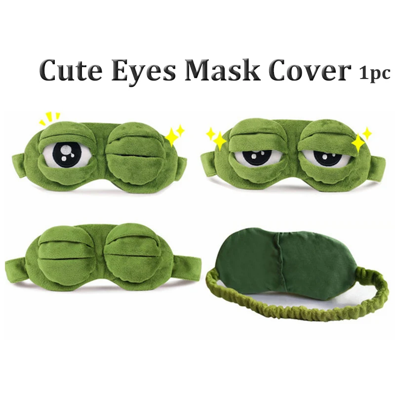 

1 шт., 3d-маска для глаз «грустная лягушка»