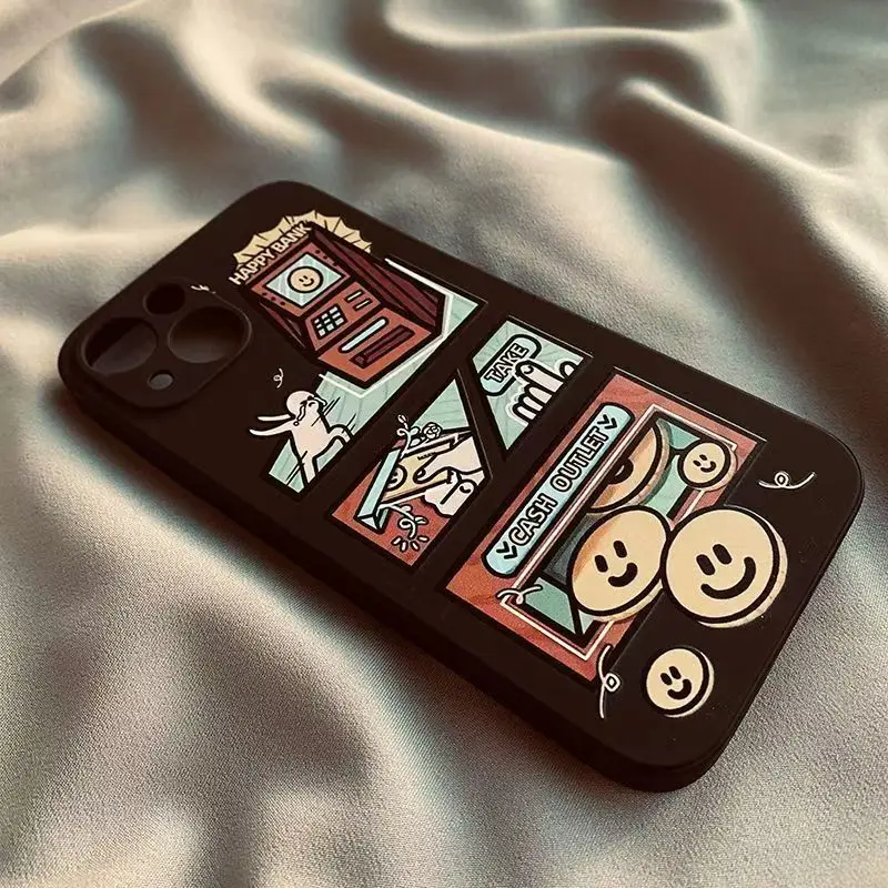 Мягкий силиконовый чехол для телефона с улыбающейся игровой консолью Xiaomi Redmi 14C 13C