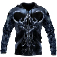 beautiful skull tattoo 3d full body print unisex luxury hoodie men sweatshirt zipper pullover casual jacket sportswear 62