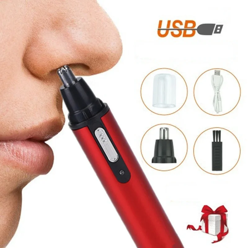 Electric Nose Hair Trimmer Rechargeable Professional Fashion