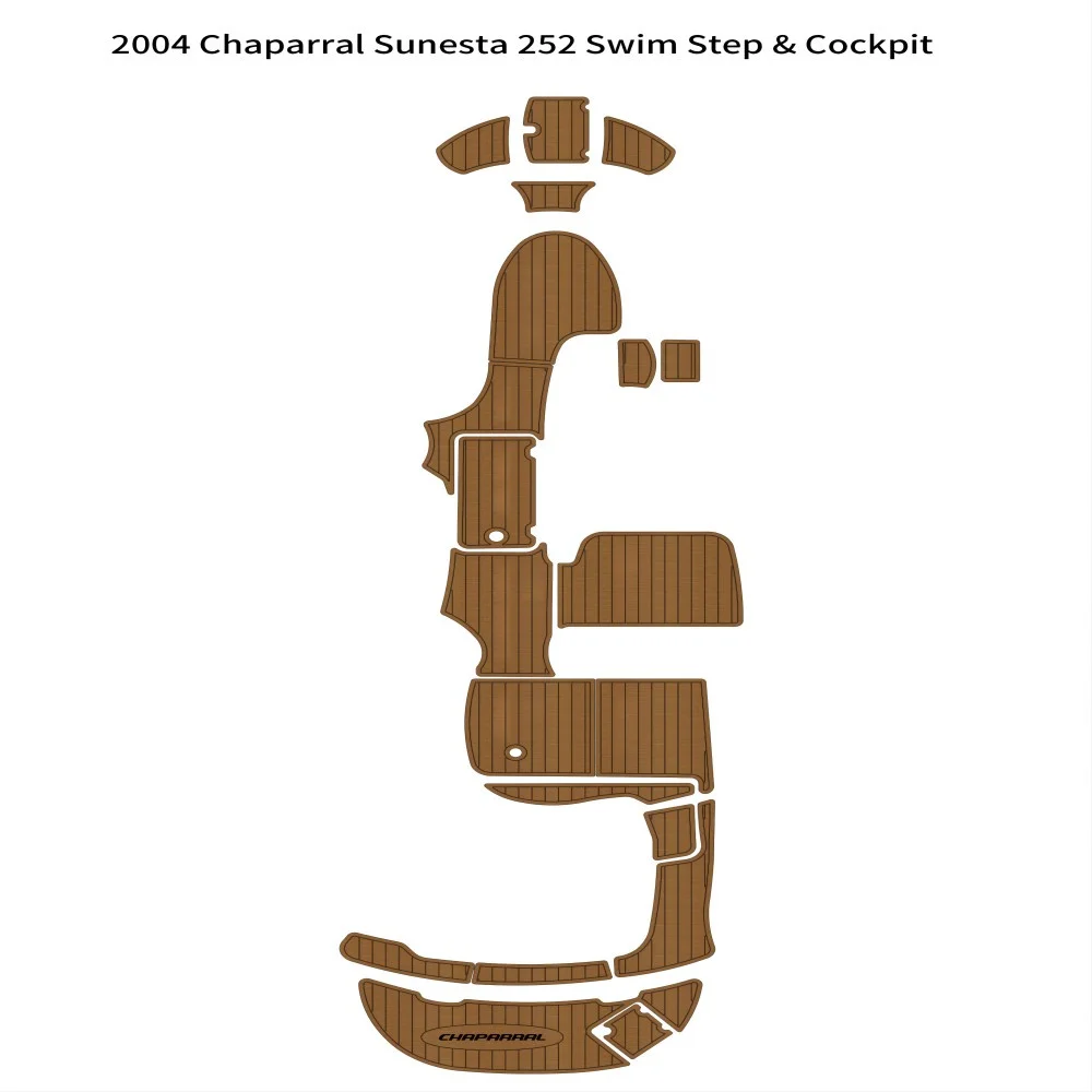 

2004 г., Chaparral Sunesta 252, плавательная платформа, кабина, лодка EVA, Тиковая напольная площадка