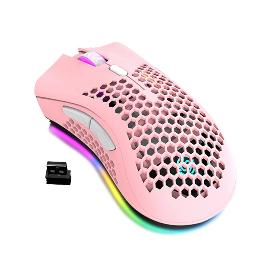 

Беспроводная игровая мышь, перезаряжаемая игровая мышь с RGB светильник кой
