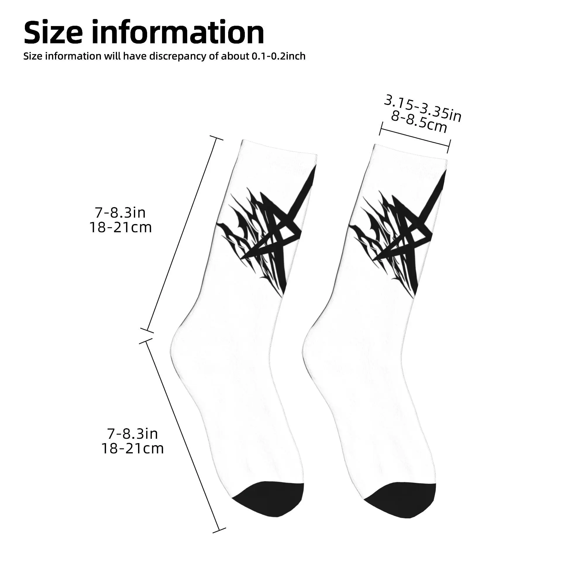 B-BMTH носки для женщин и мужчин все сезоны Мэтт Николс супер мягкие длинные