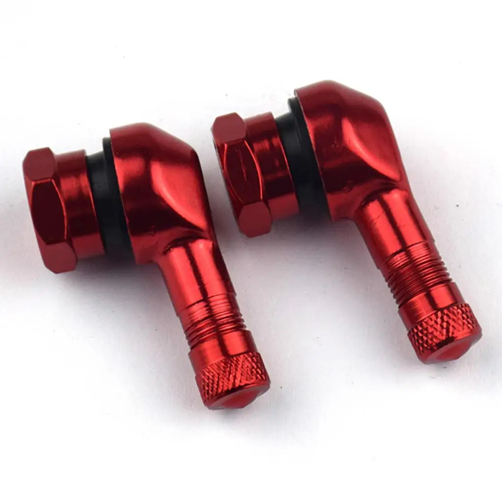 

3X 90 градусов CNC, алюминий, универсальные мотоциклетные колесные клапаны, красные