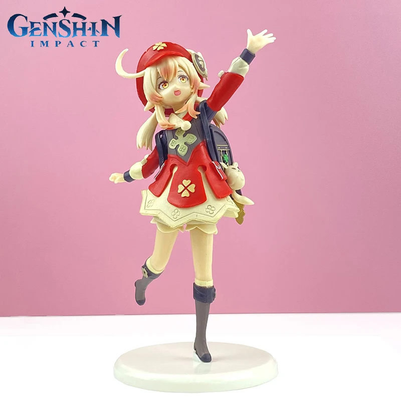 

Anime Genshin Impact Figure Klee Action Figurine Pvc Statue Model Kawaii Doll Toys Decoration Ornament Christmas Surprise Gifts