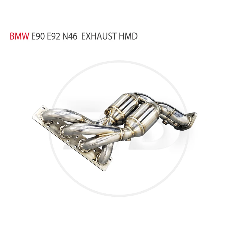 

HMD Exhaust Manifold Downpipe for BMW E90 E92 N46 N55 335i Car Accessories With Catalytic Header Without cat pipe