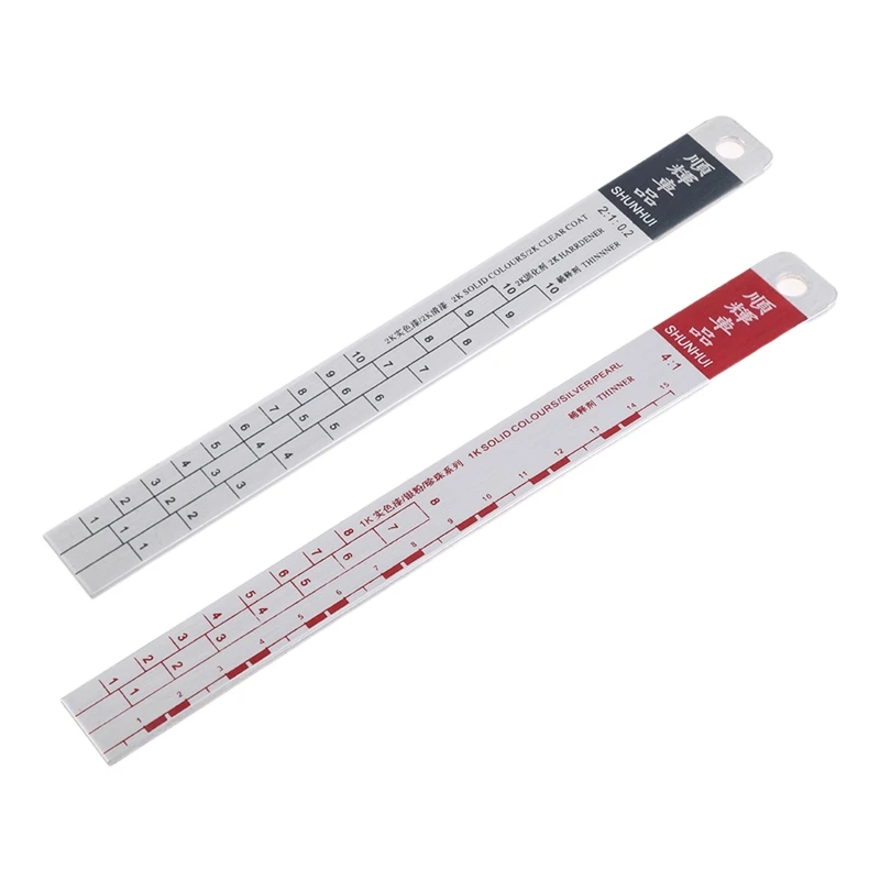 

Standard Paint Ruler Paint Ratio Ruler Paint Mixing Ruler Dipstick Scale Ruler Paint Mixing Tool Ruler Paint Tool