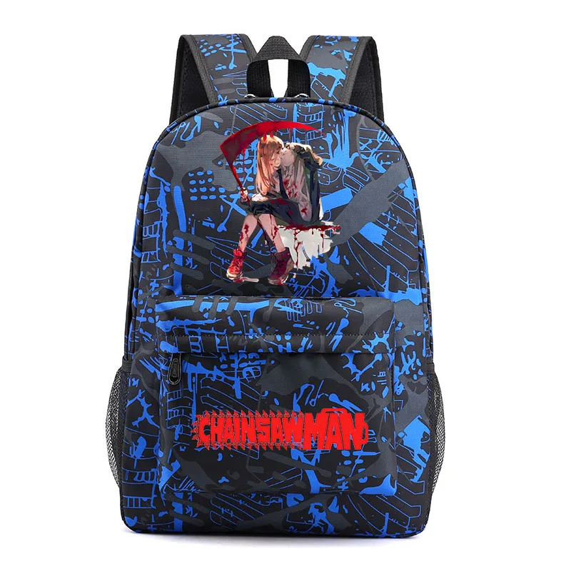 

Chainsaw Man Animation Printing Bag Teen Student School Bag Casual Bag Various Colors Kids Backpack Boys Girls Bag