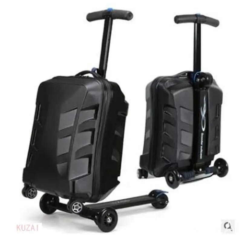Brand 21"scooter suitcase with wheels Travel Luggage Case mi