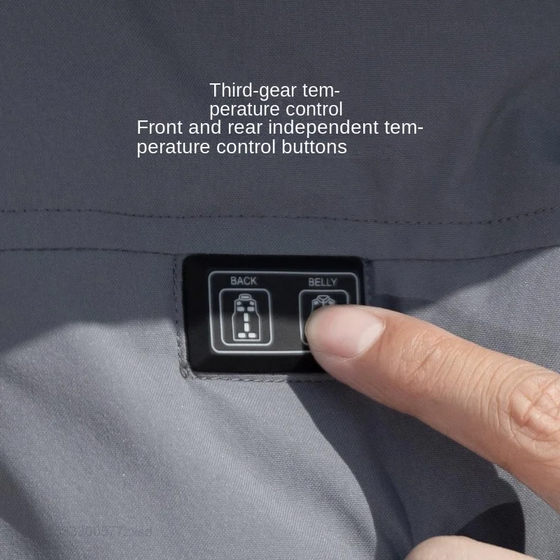 Youpin SKAH 15 нагревательный жилет мужская куртка с контролем температуры бархатный