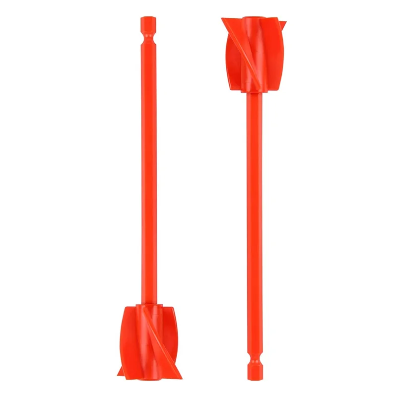 

4 Pack Resin Mixer Paddles,Epoxy Mixer Attachment for Drill, Reusable Paint Mixer,For Epoxy Resin,Ceramic Glaze,Silicone