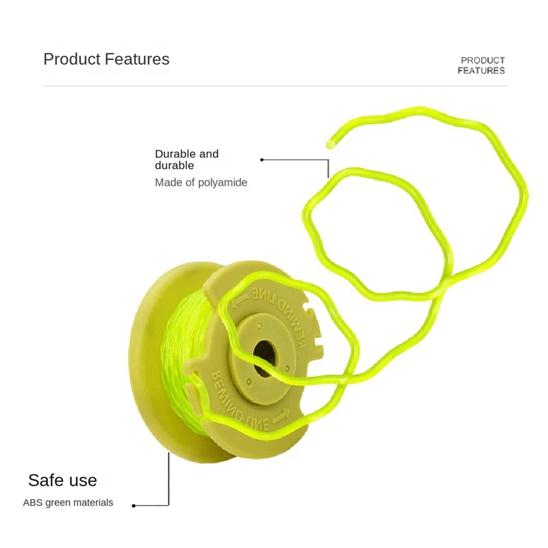 10 шт. для косилки RYOBI AC14HCA крышка Подвижная головка AC80RL3/AC14HCA аксессуары запасные