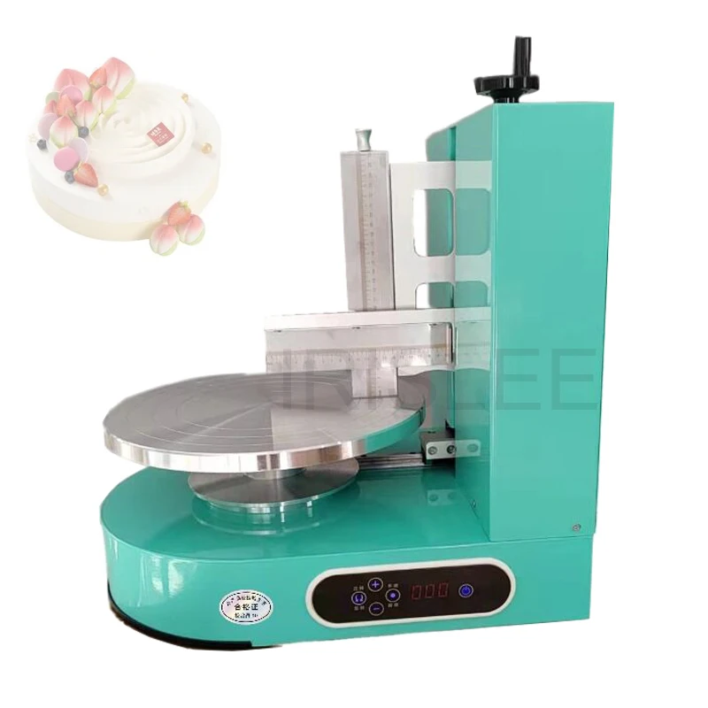 

Bakeware Smoothing Decorating Tool Automatic Adjustable Cake Scraper Automatic Round Cake Cream Coating Edge Polisher