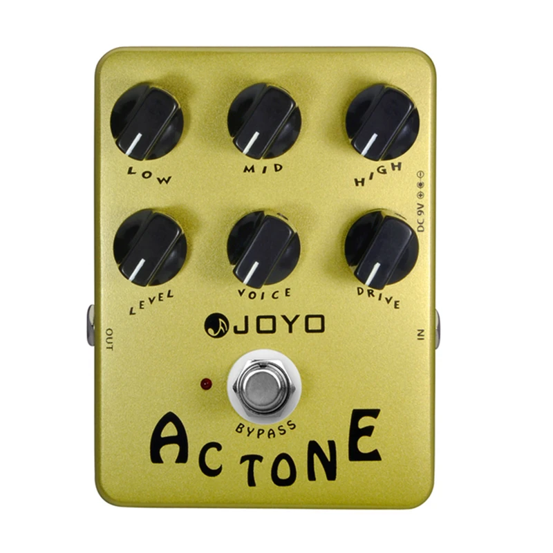 

JOYO JF-13 Overdrive Pedal AC Tone Electric Guitar Effect Pedal Classic British Rock Sound Analog AC30 Amplifier Pedal Effect