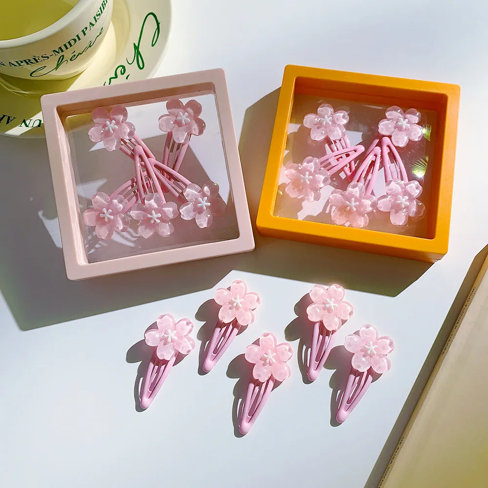 

Оптовая продажа, 10 комплектов, летняя Новинка, заколка для волос с розовыми цветами, свежий зажим Joker BB, боковая заколка для девочек, заколка для волос со сломанными краями, аксессуары для волос