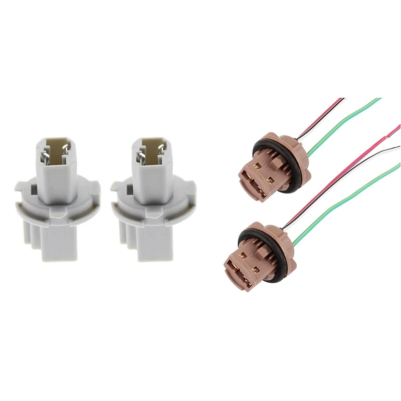 

2 шт. тормозной задний фонарь держатель гнезда для задсветильник онаря для Honda Accord Civic Odyssey и 2 шт. 7443 переходник для гнезда лампы