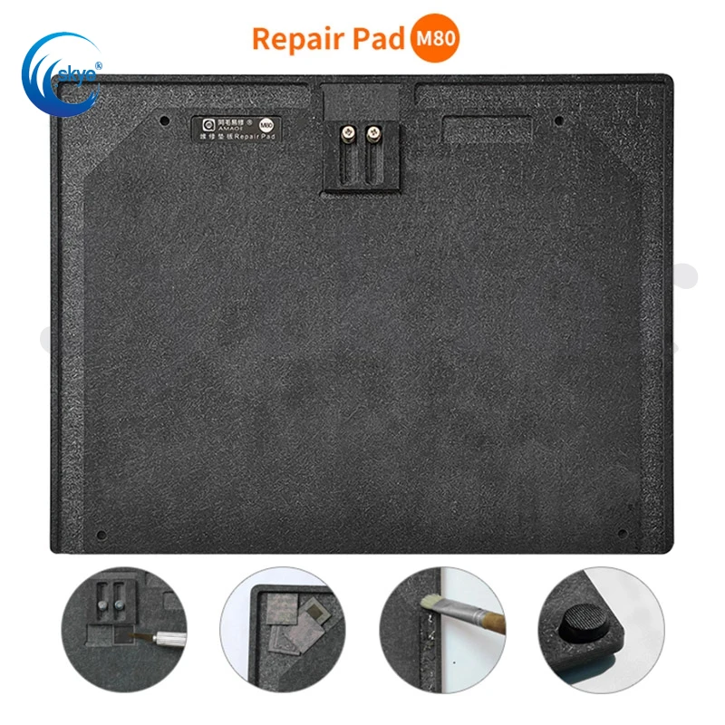 

Amaoe M80 ремонтный коврик для телефона, многофункциональный коврик для ремонта синтетического камня, пайки, с быстрой микросхемой, клей, удаля...