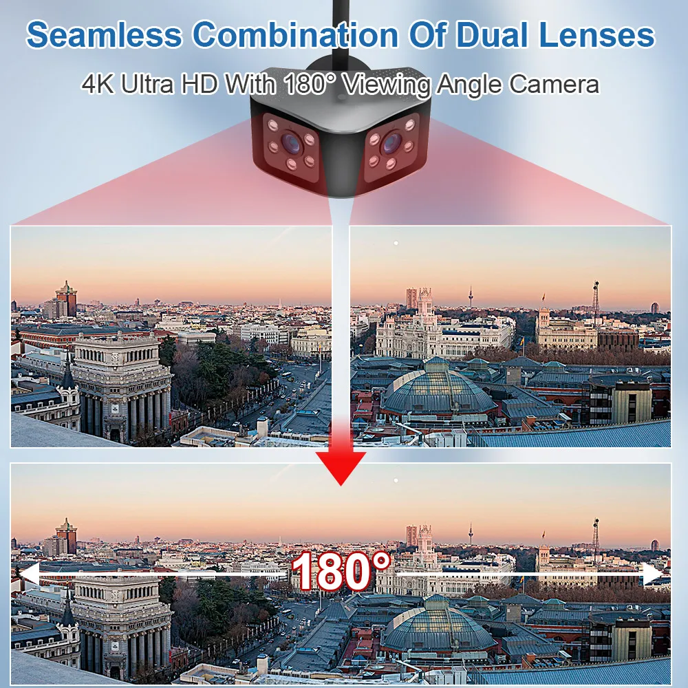 Рисунок 3 - Наружная камера 4K 8 Мп с углом обзора 180 °