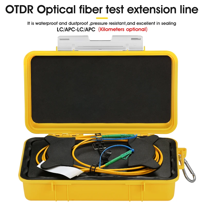 OTDR Fiber Tester  LC/APC-LC/APC Test Extension Cable Fiber Jumper Box 500M 1000M 2000M