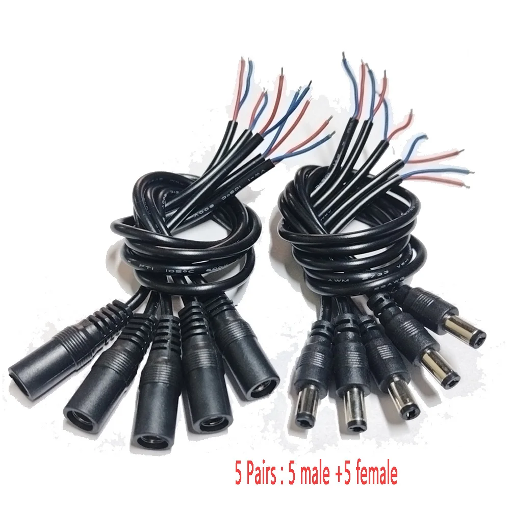 

Разъёмы DC 5.5x2.1mm JIEN 2 пары